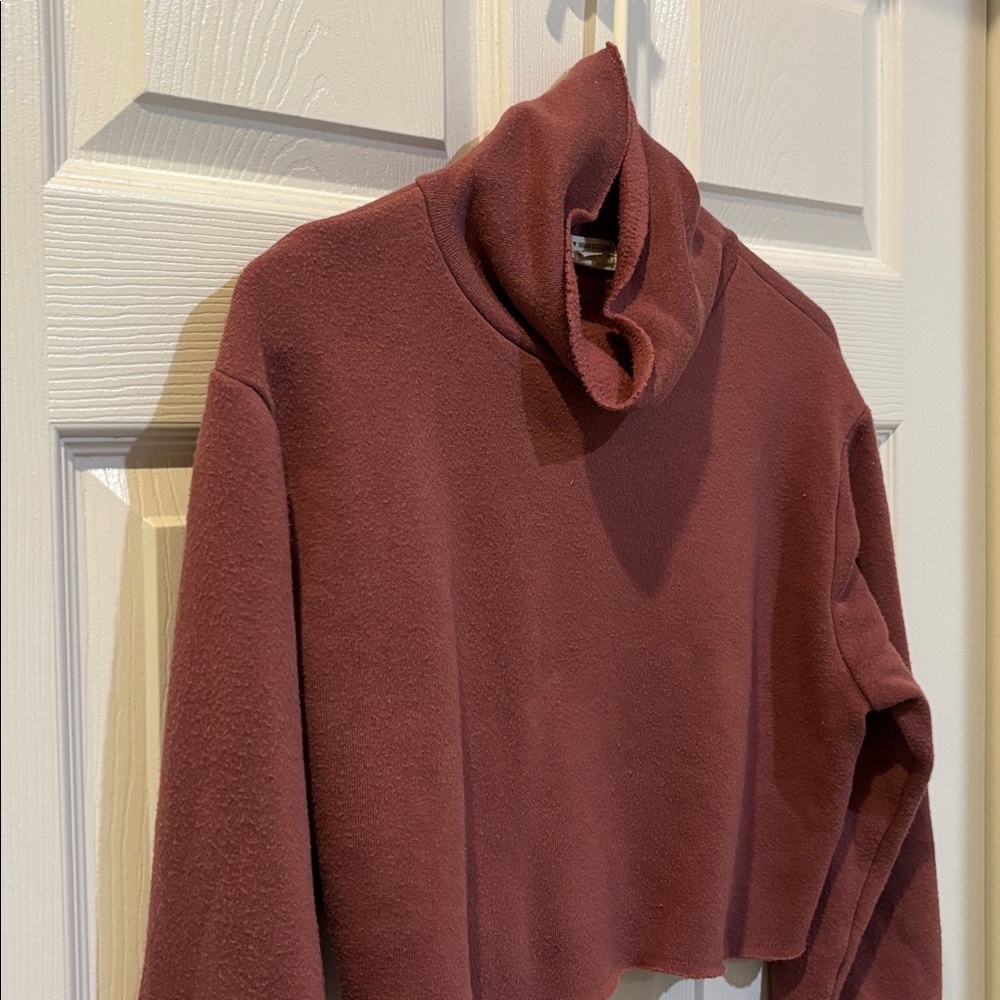 Project Social T Urban Outfitters UO Cropped Hoodie Sweatshirt Size SmallM - Picture 2 of 8